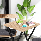 Eportatif Bistro Takım Minderli Bahçe Masa Sandalye Çam 1401 thumbnail 4