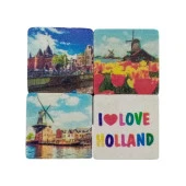Hollanda Temalı Dörtlü Taş Magnet thumbnail 1
