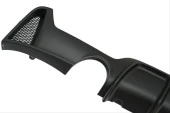 4 SERISI F32-F36 2014-2020 UYUMLU M DIFUZOR CIFT CIKIS INCE PIANO BLACK - 6