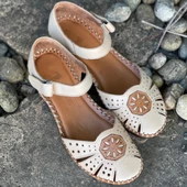 VENÜS 22793313 CIRTLI YAZLIK DERİ KADIN AYAKKABI thumbnail 7