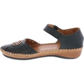 VENÜS 22793313 CIRTLI YAZLIK DERİ KADIN AYAKKABI thumbnail 4