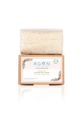 Agon El Yapımı Doğal Kabak Lifli Kolajen Özlü Sabun 120 gr - 2