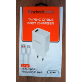 Hytech Store HY-W67 Type-c Hızlı Şarj Adaptörü 67w - 2