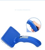 Periboia Düğmeli Kendini Temizleyen Fırça - Evcil Hayvan Tüy Tarağı - 4