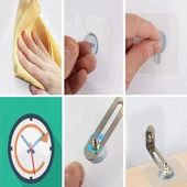 Periboia 1Adet Çivisiz Ayarlanabilir Eşya Sabitleyici Aparat Dolap Çekmece Komodin Duvarı Delmeden Kullanım - 4