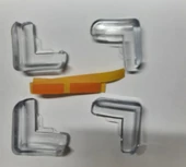 Periboia 8 Lİ Masa Sehpa Köşe Koruyucu Silikon- Çocuk Koruma Aparatı - 4