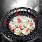 POWERMASTER MX-W869A SÜPER PARLAK UZUN MENZİLLİ TAŞINABİLİR EL FENERİ IŞILDAK - 4