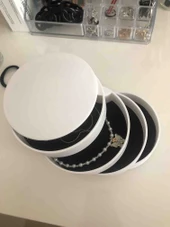 Periboia 4 Katlı Dönebilen Silindir Takı Ve Makyaj Organizer Kutusu - 4