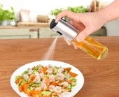 Periboia Cam Yağ Limon Sos Spreyi Yağ Şişesi Yağdanlık thumbnail 3