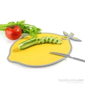 Periboia Limon Figürlü Kaydırmaz Kesme - Doğrama Panosu - 2