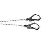 Periboia Şok Emicili Çift Bacaklı Kanca Karabinalı Safeset Sertifikalı Lanyard - 3