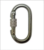 Periboia Otomatik Kilitli Oval Çelik Karabina CE Belgeli - 1