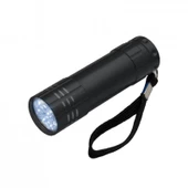 Periboia Süper Parlak 9 Ledli Metal Mini El Feneri - 4