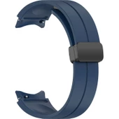Gpack Samsung Galaxy Watch 7 44mm Kordon Silikon Mıknatıslı Ayarlanabilir HS19 - 4