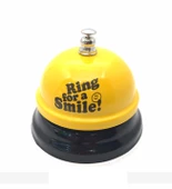 Periboia Resepsiyon Zili - Masa Zili Ring For a Smile Bell Boy Çanı - 1