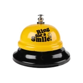 Periboia Resepsiyon Zili - Masa Zili Ring For a Smile Bell Boy Çanı - 3