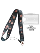 Fetüs Evreleri Kadın Doğum Kart Askısı Yaka Kartı Boyun Askı İpi Telefon Askısı Yatay Dikey Kart Koruyucu - 1