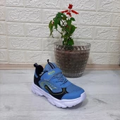 M.P. One 3222 Mavi Cırtlı Hafif  Erkek Çocuk Spor Ayakkabı - 3