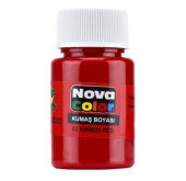 Nova Color Kumaş Boyası 35 Cc Kırmızı - 2 adet - 1