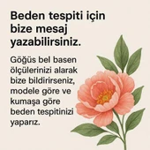 Büyük Beden Kadın Rahat Kesim Şifon Abiye KL7019 Siyah - 4