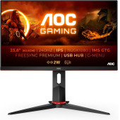 AOC 24G2ZU 23.8" 0.5 ms Full HD Pivot IPS 240 Hz Oyuncu Monitörü - 1