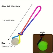 Parlayan Köpek Eğitim Diş İpi Oyuncağı 5 cm thumbnail 4