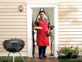 Periboia Siyah Mıknatıslı Kapı Sinekliği Tülü ( 90 x 210 cm) - 3