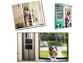 Periboia Siyah Mıknatıslı Kapı Sinekliği Tülü ( 90 x 210 cm) - 2