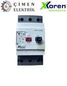 XKOREN 25-40A 50kA 400V 18.5kW Motor Koruma Şalteri XMS80K-25-40 - 1