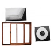 Periboia Pencere Cam Sinekliği-Beyaz ( 100 cm x 150 cm. ) - 3