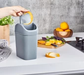 Periboia Döner Kapaklı Mini Çöp Kovası 2.5 LT - 1