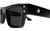 Mont Blanc MB0253S 001 52 Unisex Güneş Gözlüğü - 3