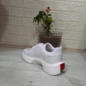 Bestof 544 Beyaz Fuspetli Kalın Tabanlı Spor Ayakkabı - 10