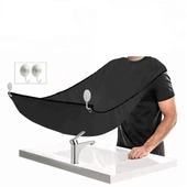 Periboia Pratik Sakal Kesme Örtüsü - Siyah - 1