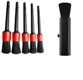 Periboia 5+1 Parça Araç Detaylı Temizlik Fırçası İç Dış motor Temizlik Fırça Seti - 1