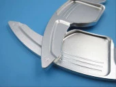 A3 & A4 & A5 2013-2016 IÇIN UYUMLU PADDLE SHIFT (F1 VITES KULAKÇIK)  - SILVER - 5