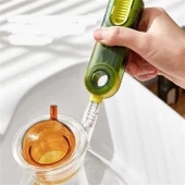 Periboia 3 Fonksiyonlu Çok Amaçlı Temizlik Fırçası Mutfak-Banyo-Araç- Klavye -Pencere Oluk Temizlik Fırçası - 4