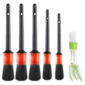 Periboia 6 Parça Araç Detaylı Temizlik Fırçası İç Dış Temizlik Fırça Seti - 1