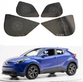 C-HR 2016-2019 IÇIN UYUMLU HOPARLÖR KAPLAMA TITANYUM SIYAH thumbnail 1