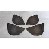 C-HR 2016-2019 IÇIN UYUMLU HOPARLÖR KAPLAMA TITANYUM SIYAH thumbnail 3