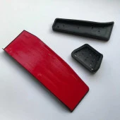 1 SERISI / 3 SERISI IÇIN UYUMLU  'M' PEDAL KAPLAMA SETI 3 PARÇA thumbnail 2