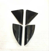 TUCSON IÇIN UYUMLU 2015-2018 KAPI CAM KENAR KAPLAMA SETI-KARBON - 3