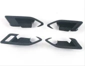 GOLF 8 IÇIN UYUMLU IC KAPI ACMA KOLU KAPLAMA - KARBON thumbnail 2