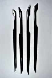 GOLF 8 IÇIN UYUMLU IC KAPI CITASI PIANO BLACK thumbnail 2