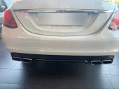 W205 C SERISI IÇIN SILVER DIFÜZÖR & EGZOZ SETI (NORMAL SEDAN) - SILVER EGZOZ ILE thumbnail 1