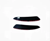 W177 A SERISI 2019+ IÇIN ÖN TAMPON YAN BIÇAKLARI - 2 PARÇA -  PIANO BLACK thumbnail 1