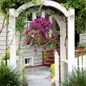 Nettenevime Yapay Çiçek Sarkaç Sepette Begonvil Bodrum Çiçek Sepeti Mor - 3