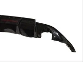 POLO 2018-2023 IÇIN UYUMLU  MK6 ÇIFT EGZOZ DIFÜZÖR (PIANO BLACK) - 5