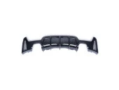 4 SERISI F32 - F36 UYUMLU 2014-2019 M DIFUZOR CIFT CIKIS KALIN PIANO BLACK - 1