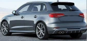 A3 2016-2020 HATCHBACK IÇIN UYUMLU S3 DIFÜZÖR EGZOZ SETI (NORMAL TAMPON) - 2